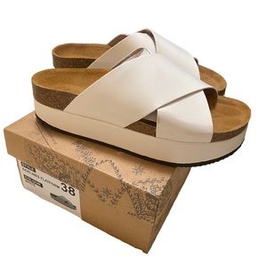 Free people sidelines flatform sandals size 38